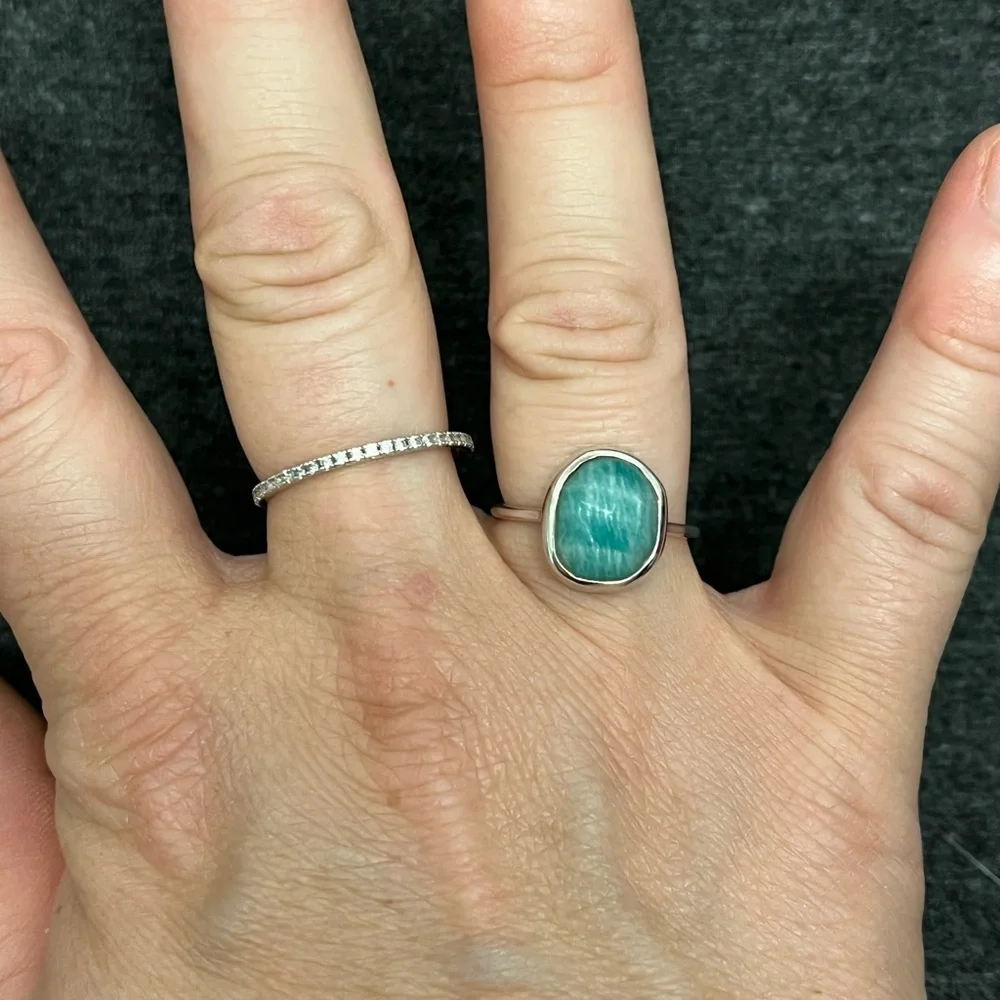 Monica Vinader Medium Stacking Ring - Picture 9 of 9
